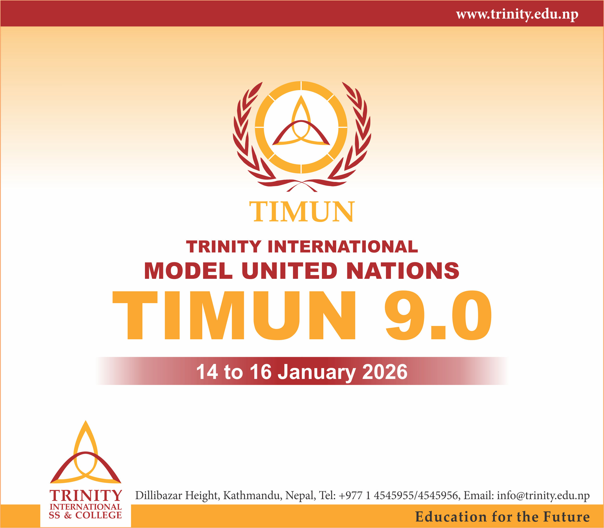 Trinity Model United Nations 9.0
